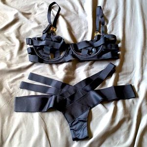 NEW WITHOUT TAGS: VS LUXE lingerie set